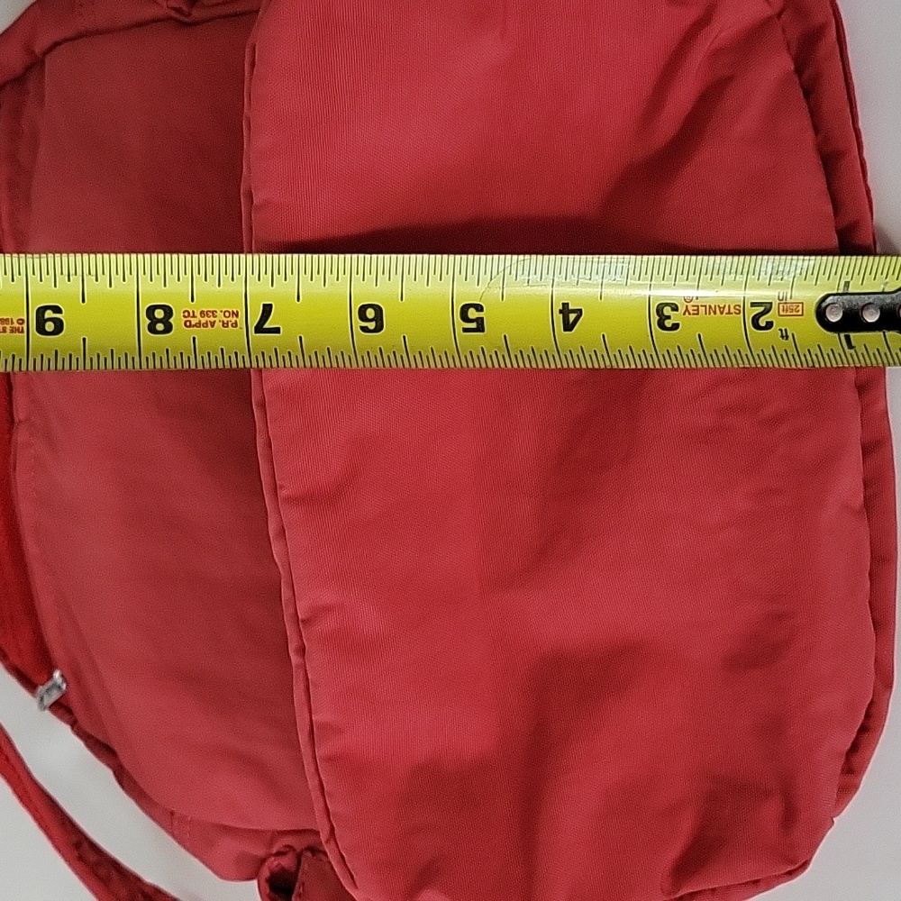 Kipling Vibrant Red Backpack - Picture 10 of 11